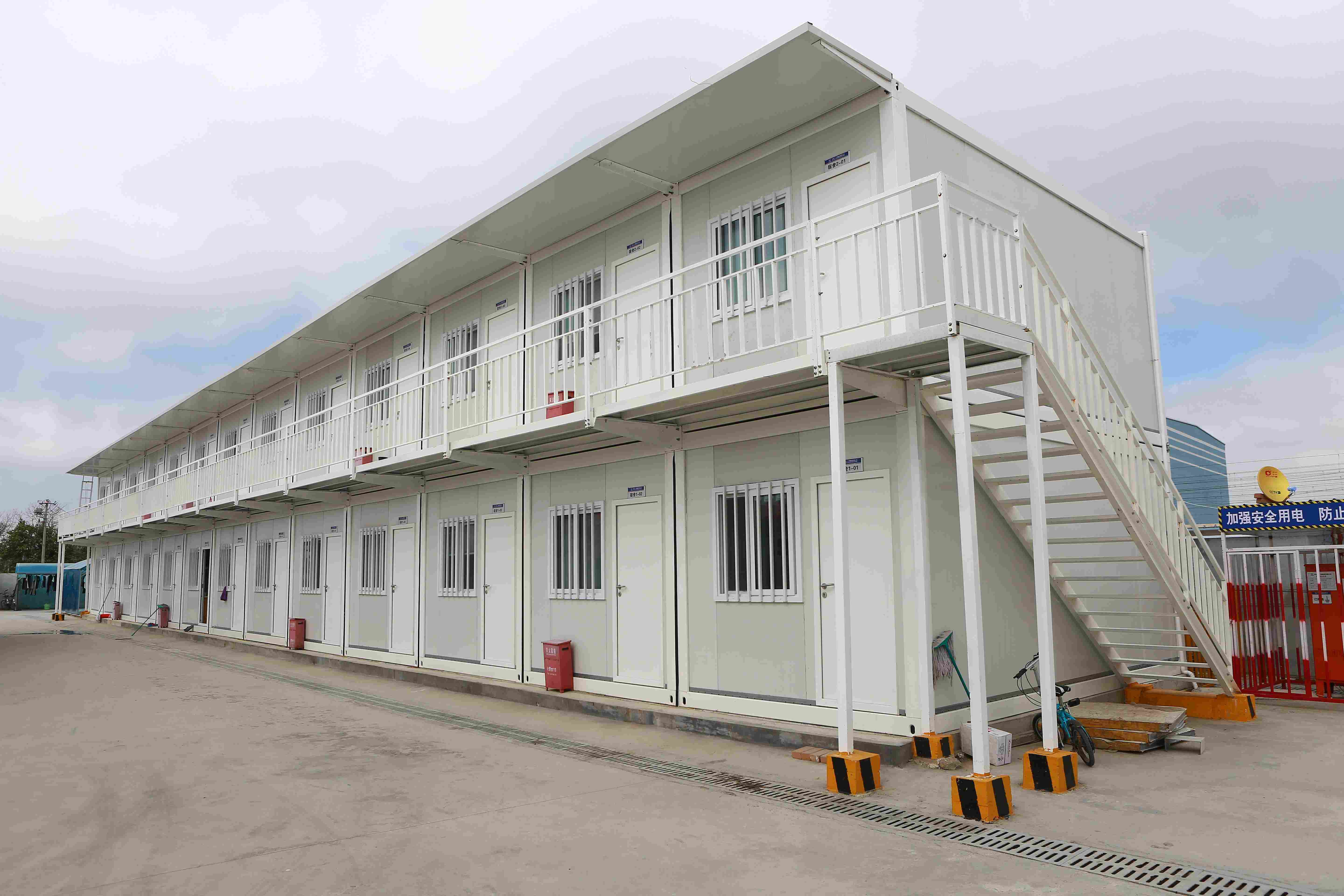 渭南市工地板房打包箱房 - 方案